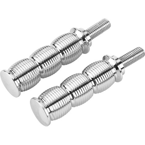 Pedales de cambio y freno para motocicleta Indian Scout 2015-2018, en acero inoxidable plateado. (1/4)