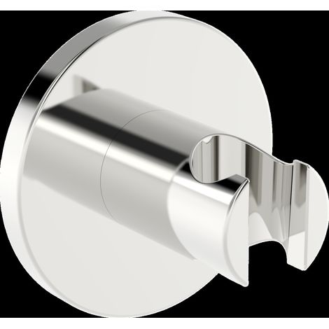 HANSA Brausehalter, rund, chrom, 44440173 (1/5)