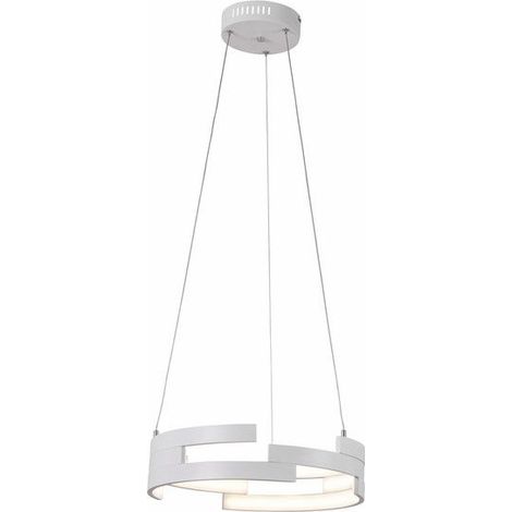 Lampada sospensione Reality Natalia LED 30W bianca Ø40