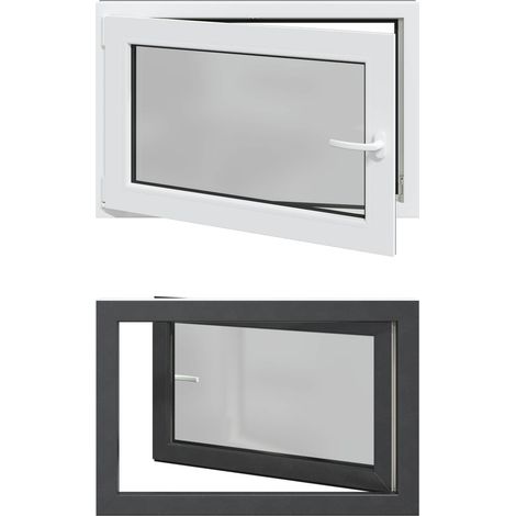 Finestra seminterrato a ribalta e scorrimento RISOR 90 x 70 cm vidaXL