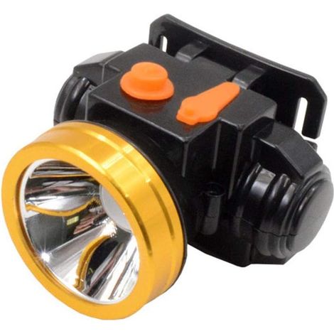 Black Upgraded Lampe Frontale LED Puissante Rechargeable Torche Frontale Lampe Phare Orientable avec Câble USB  Vélo Randonnée Course Camping Randonné (1/5)