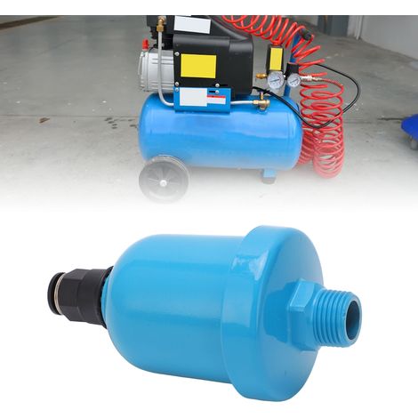 Terminal de filtre à air pour compresseur d'air ADTV-30, vanne de purge automatique à coupelle entièrement en aluminium, purgeur automatique de type mini-coupelle (1/5)