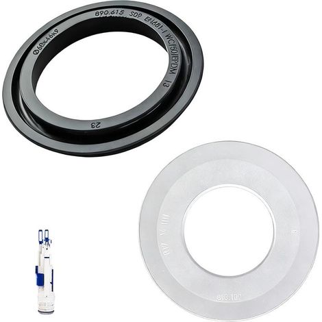 Joints Réservoir pour Geberit,Set de Joints de Cloche de Bassin et de Siphon,Remplacement De L'Art,Réservoirs pour 240.282.00.1,816.418.00.1,818.109,2 Pièces (1/5)