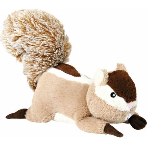 Peluche para perros Trixie Poliéster Felpa Ardilla 24 cm