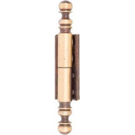 Paumelle de meuble universelle 801 avec vase vieux bronze hauteur 120 mm - BROS