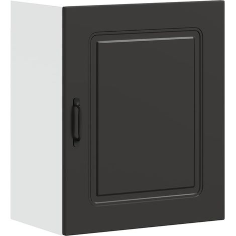 Maison Exclusive - Pensile da cucina Kalmar in Legno Multistrato Nero