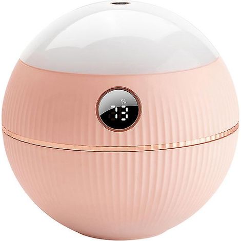 lampe De Projecteur Usb Humidificateur Lampe D'ambiance De Chevet Purificateur D'air (rose)