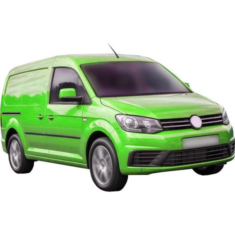 Barres de toit VOLKSWAGEN CADDY COURTES STANDARD DE 2003 À 2020 NOIRES (1/5)