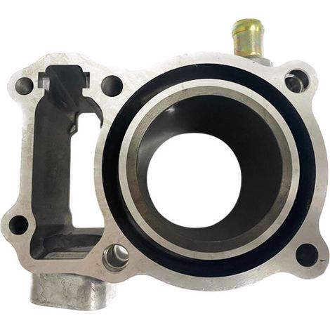 Yamaha KGH125 Motorradmotorteile: Zylinderkit, 58mm Kolben, Kolbenringe, Zylinderkopfdichtung. (1/3)