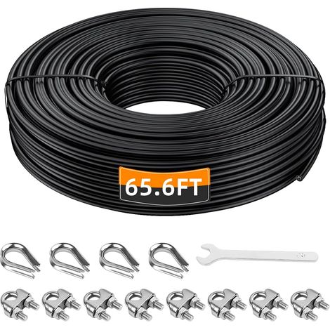 LFJ 10 m/20 m/30 m Cable Machine Bodybuilding, Pulley Accessories Pulley Bodybuilding Fitness Bench Cable Steel Gymnastics (1/5)
