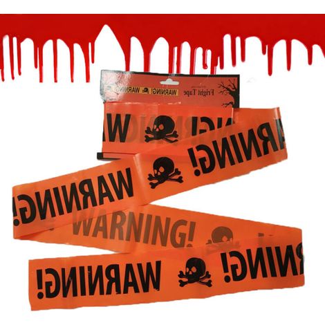 Ruban décoratif de crâne pour Halloween (1/5)