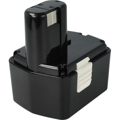 vhbw 1x Akku kompatibel mit Hitachi DS18DVF3, DV 14DV, D V14DCL, DV 14DVA, DV 14DL, DV 14DMR Werkzeug (2100 mAh, NiMH, 14,4 V)