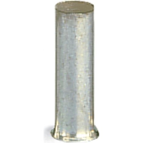 WAGO 216-106 Aderendhülse 2.5 mm² Unisoliert Metall 1000 St. (1/2)