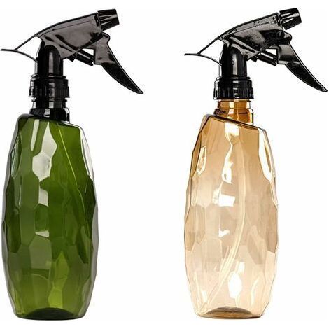 500ml Flacons Pulvérisateurs,2Pièces Vaporisateur Vide Flacon Pompe à Gâchette en Plastique Bouteille pulvérisation deau végétale vaporisateur pulvérisateur bouteille de plantes de jardin (1/5)