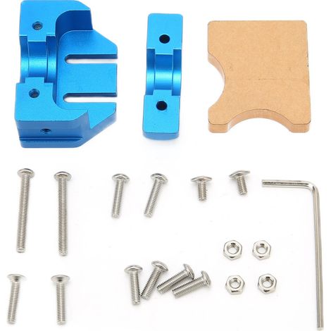 Höhenverstellbare Hotend-V6-Halterung aus eloxiertem Metall mit Muttern für 3D-Drucker