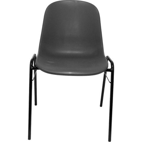 piqueras-y-crespo Ensemble de chaises ergonomiques gris (1/3)