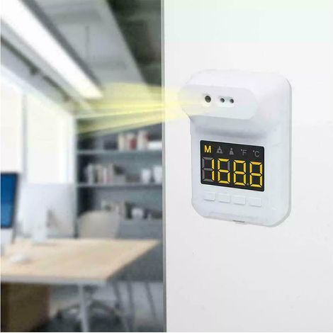 Termometro digitale infrarossi automatico da parete termoscanner k3s (1/5)