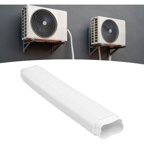 Tuyaux flexibles universels pour climatisation 435, unités intérieure et extérieure, tuyaux en cuivre, goulottes décoratives, kit de cache-tuyaux en PVC, accessoires pour tuyaux de climatisation (1/5)