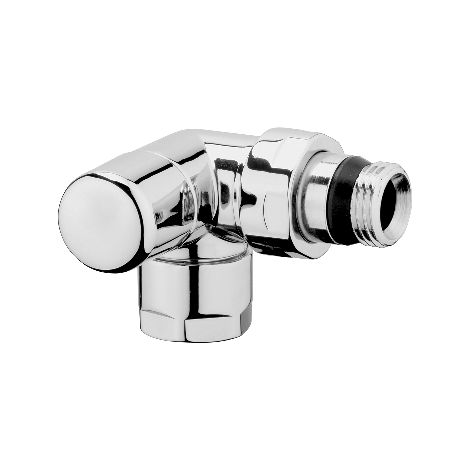 Detentore D'arredo ad Angolo Dx Cromo Lucido S.f 322 a 31DXCR 04 (1/2)