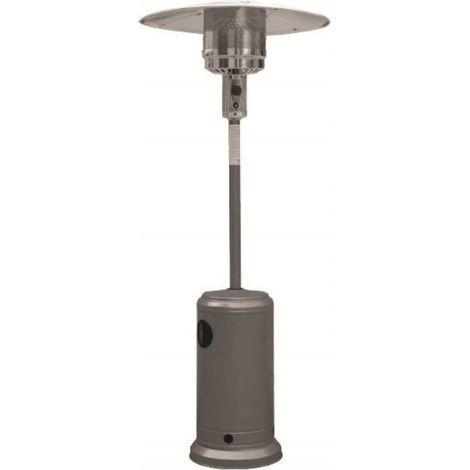 Stufa/Fungo per esterno a gas Butano con ruote Grigio - Mod. Patio