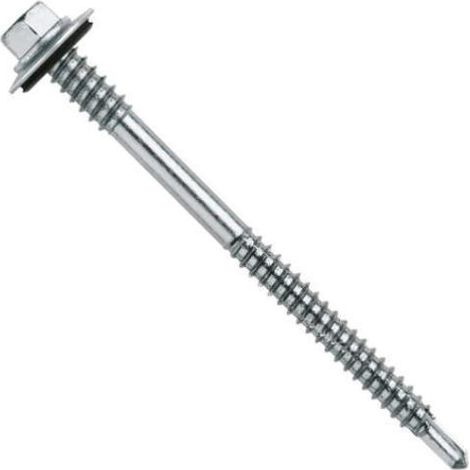 tornillo broca panel sandwich arandela p-16 zincado torn.sandw. 5.5/6.3-60mm rosca/punta ps
