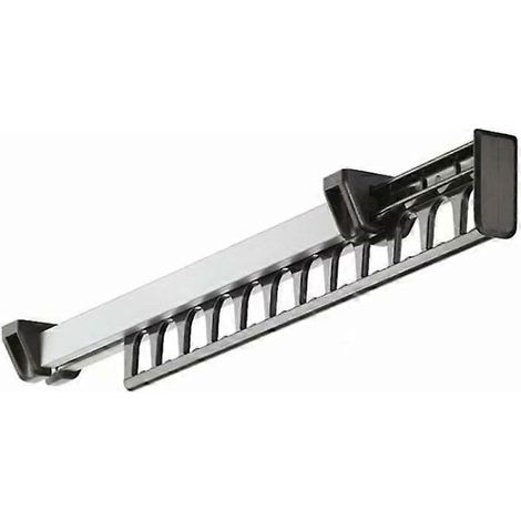 Portant à vêtements coulissant pour 12 cintres, longueur 312 mm (1/5)