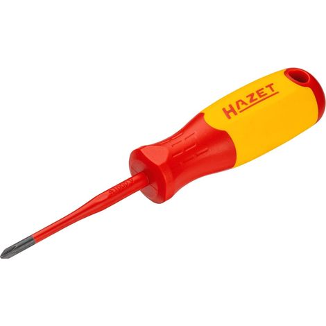 Hazet Elektriker-Schraubendreher, schutzisoliert, Kreuzschlitz Profil PH, SW PH1 (1/5)