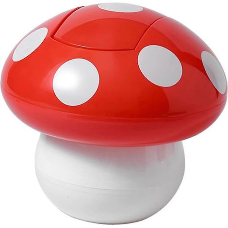Mini poubelle de bureau avec couvercle, poubelle portable (1/5)