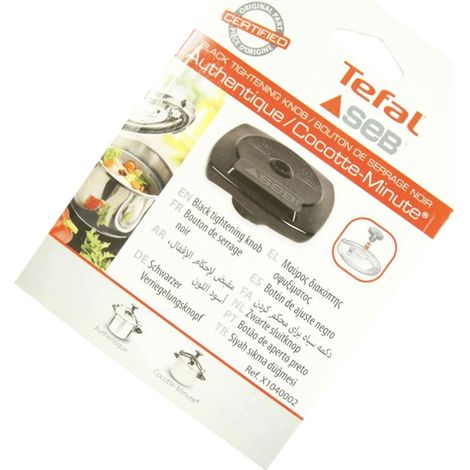 Ersatzteil - Volant de serrage noir 85x55 - - SEB, TEFAL (1/2)