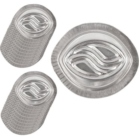 Set di formine per biscotti, acciaio, 20 pezzi, cottura 3D