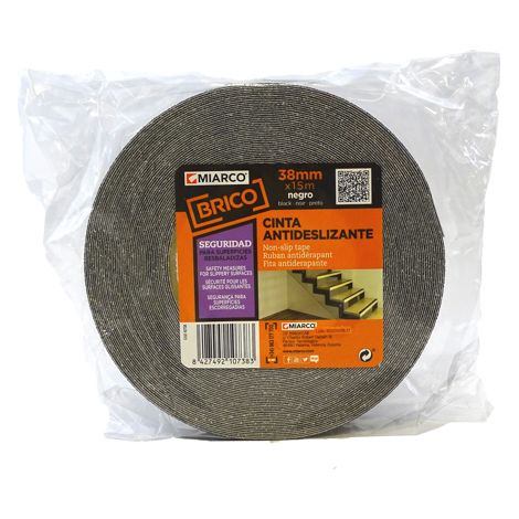 CINTA ANTIDESLIZANTE 50X15 10739 NEGRA MIARCO