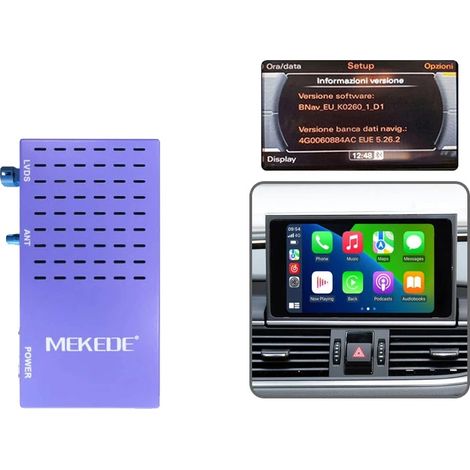 Decodificador, CarPlay inalámbrico, kit de actualización Android Auto, LA9-AU3G (1/2)