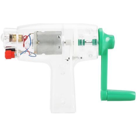 Alimentation d'énergie mécanique de secours de générateur d'électricité entrané par manivelle de main (1/4)