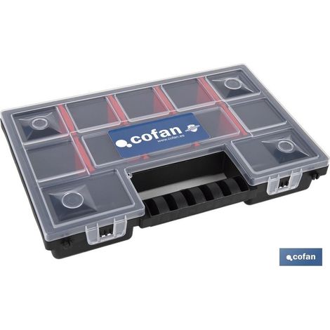 Custodia organizer 32 scomparti 399 x 303 x 50 mm
