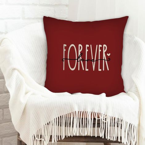 Housses de coussin décoratives doux et respirant pour canapé ou lit décoration de la saint-valentin