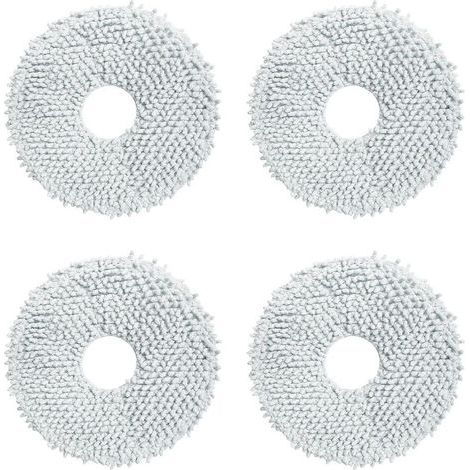 Chiffons de nettoyage compatibles pour aspirateur robot Dreame Bot L10s Ultra - Lot de 4 (1/5)