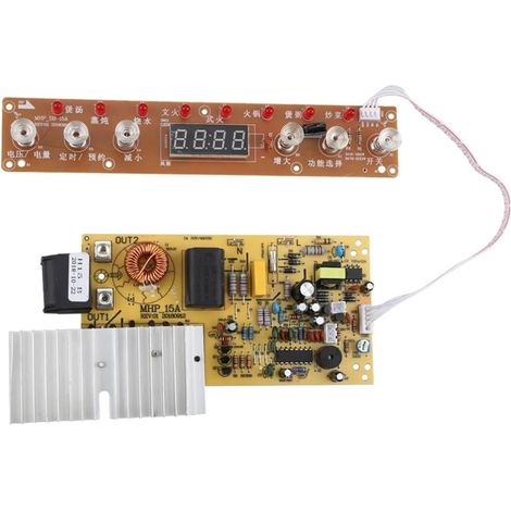 Outil de chauffage par induction Panneau de commande de chauffage par Induction PCB 1500W, Circuit imprimé avec affichage numérique et Options de fonction for cuisinière à Induction (1/5)