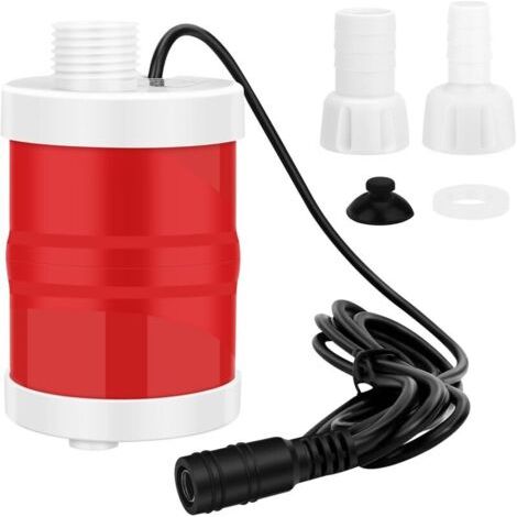 12V 20W Submersible Pump Aquarium Water Pump 700L/H High Flow Pumps Portable Bottom Suction Pump Aquarium Filter Circulation Pump