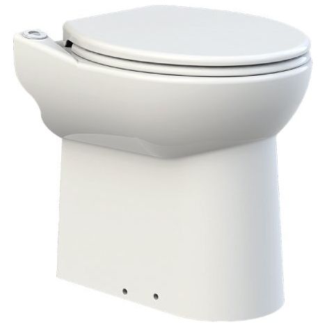 SFA SANITRIT - SANICOMPACT 43 SILENCE ECO+ UNITA' WC A PAVIMENTO COMPATTA CON INGRESSO LAVABO E SEDILE A CHIUSURA RALLENTATA CPT43LS (1/2)