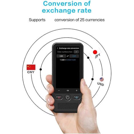 Nouveau traducteur vocal hors ligne T18 intelligent 138 langues--