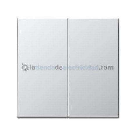 Doppia chiave per interruttore o pulsante ALUMINIUM JUNG AL 2995