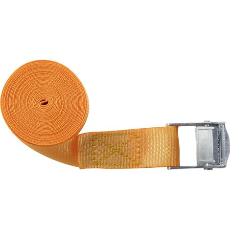 TOOLCRAFT TO-6811767 Klemmgurt Zugkraft LC Niederzurren (einzeln/direkt)=125 daN (L x B) 3 m x 25 mm (1/3)