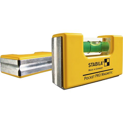 Stabila POCKET PRO MAGNETIC 17768 Mini-Wasserwaage 7 cm 1 mm/m (1/10)
