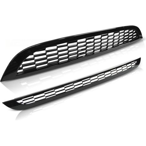 Grill MINI COOPER 01-06 R50 / R53 S-TYP SCHWARZGLÄNZEND (1/5)