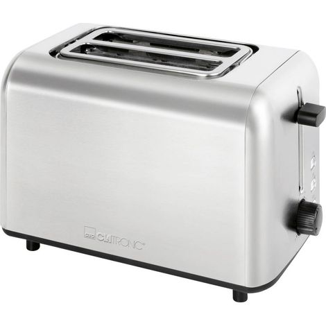 Clatronic TA 3822 inox Grille-pain acier inoxydable (1/4)