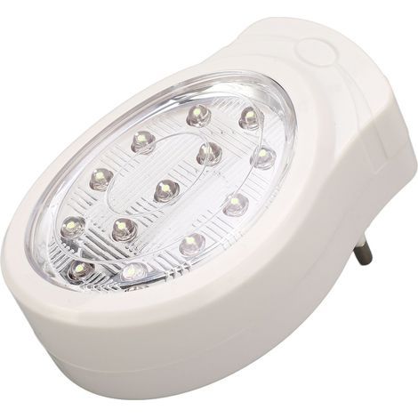 Lampe de secours d'urgence KG-913 2W avec batterie interne, éclairage de secours AC 110-240V conforme aux normes européennes pour intérieur (1/4)