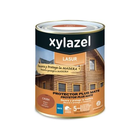 Lasur plus mate xylazel 750 ml caoba (1/3)