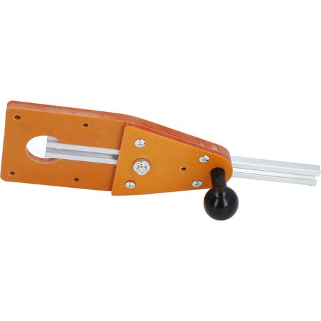Plaque de rainurage pour défonceuse avec rail de 260 mm, plaque de base d'équilibrage pour fraisage circulaire, kit de guide de finition pour le travail du bois (1/5)