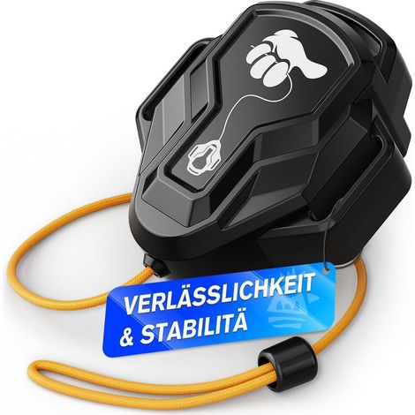 Fahrrad Abschleppseil 2,5m mit automatischem Seilrückzug, 100kg Traglast (1/5)