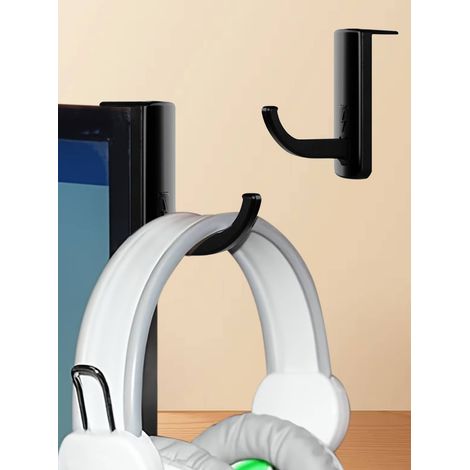 Lot de 10 supports pour casques de gamer - Organisateur pour casques, montage sur bureau ou mural (1/5)